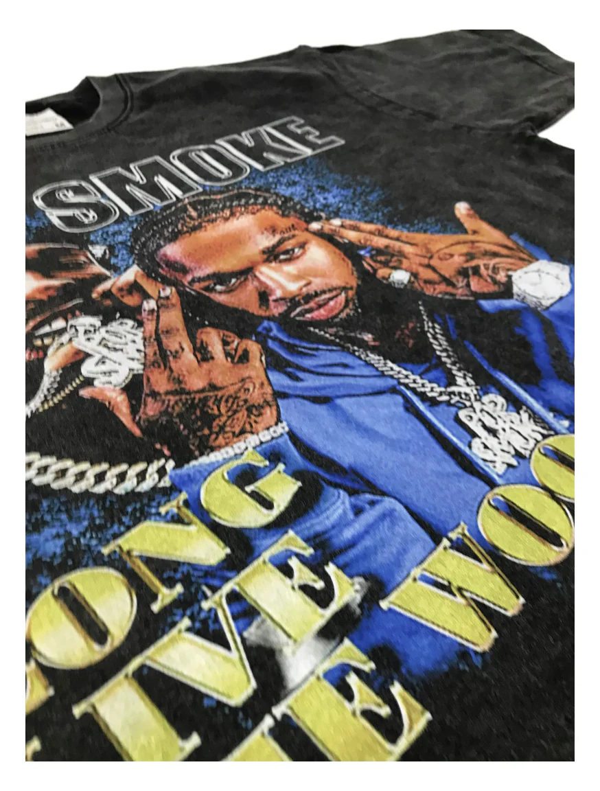 Long Live The Woo By Popsmoke Hoodie - Image 4