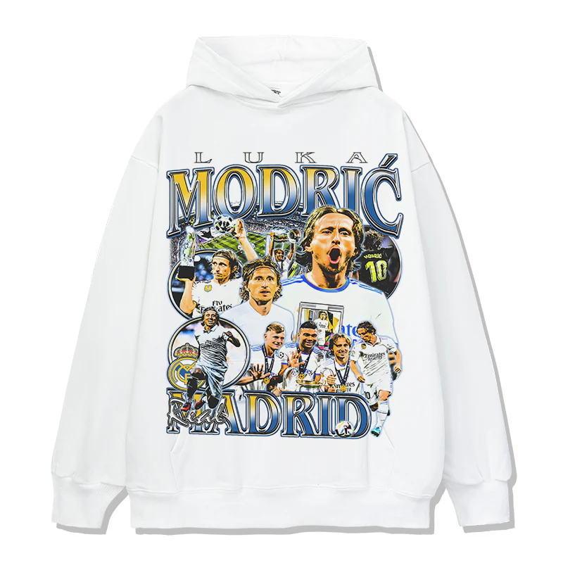 Luka Modrić "Real Madrid"Hoodie - Image 3