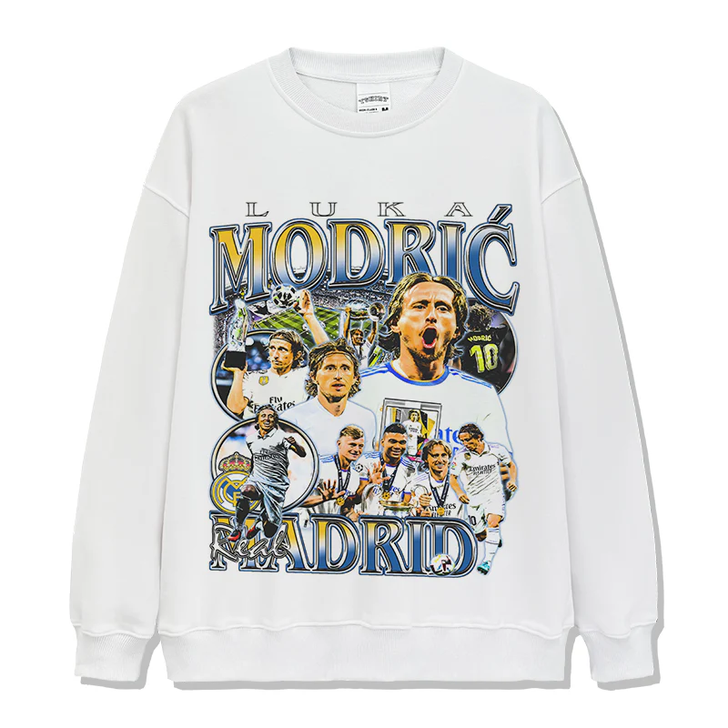 Luka Modrić "Real Madrid"Sweatshirt - Image 3