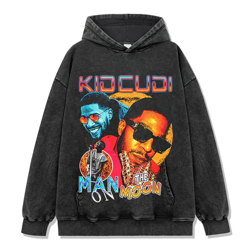 Man On The Moon By Kidcudi Hoodie - Image 2