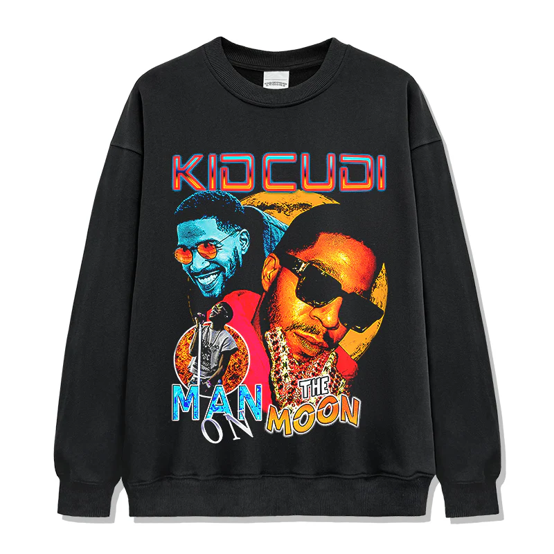 Man On The Moon By Kidcudi Sweatshirt