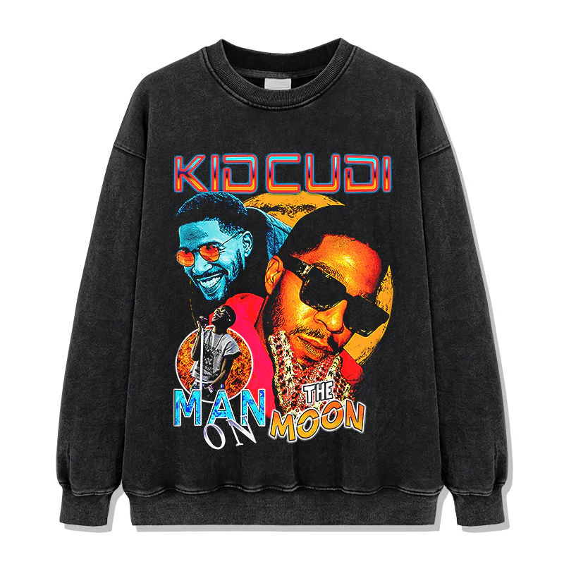 Man On The Moon By Kidcudi Sweatshirt - Image 2