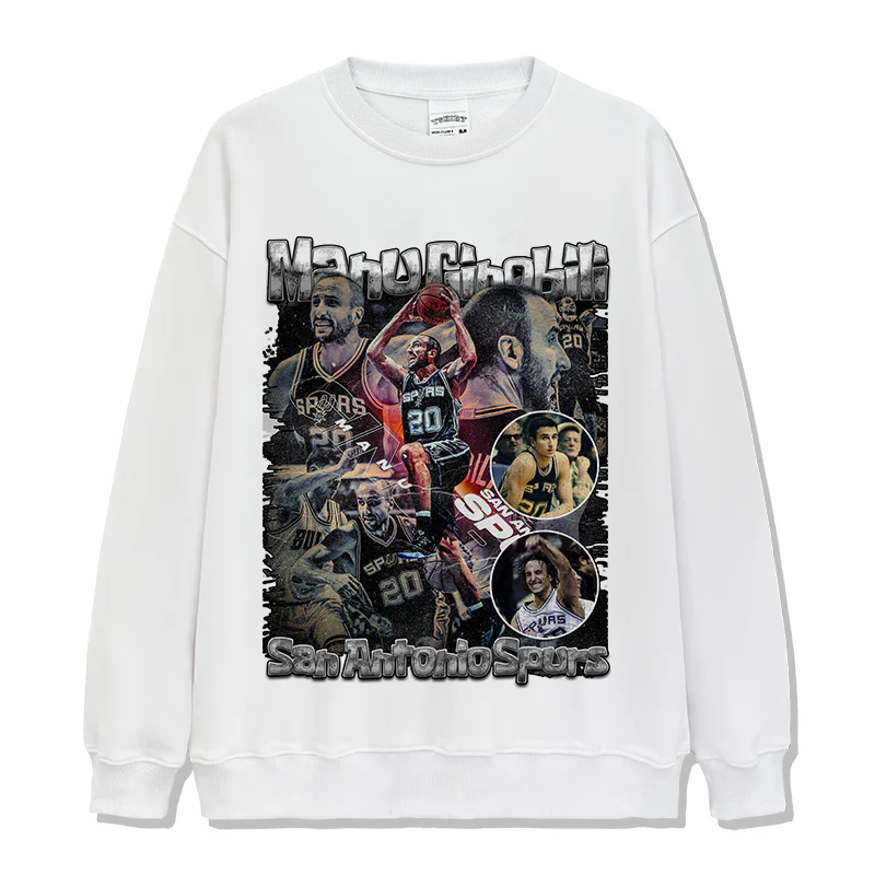 Manu Ginobili Sweatshirt NBA - Image 3