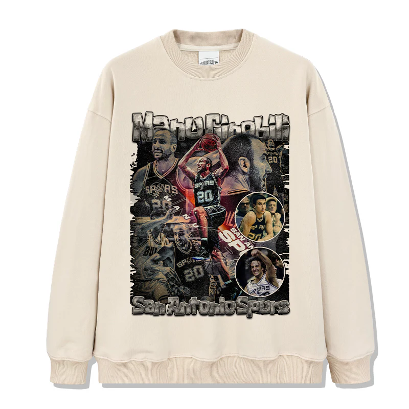 Manu Ginobili Sweatshirt NBA - Image 4
