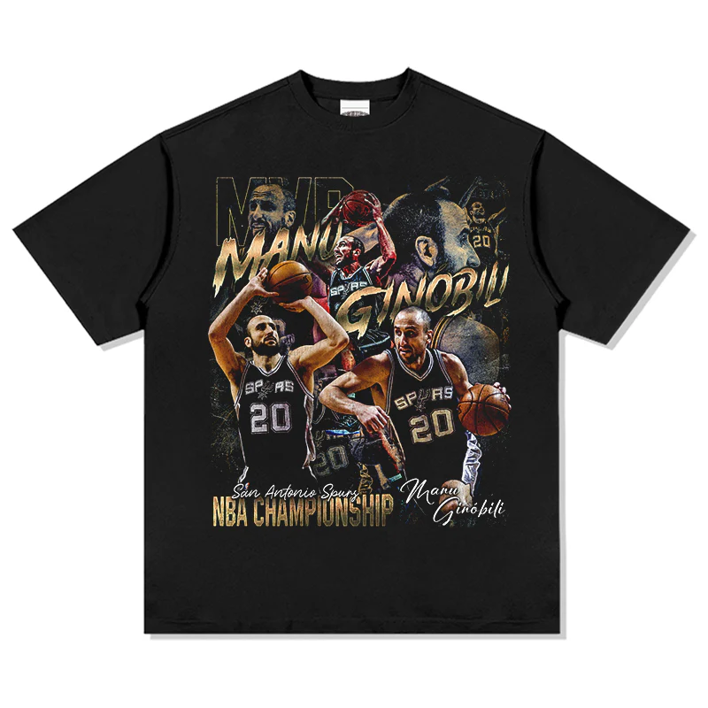 Manu Ginobili Tee NBA 2024 - Image 3
