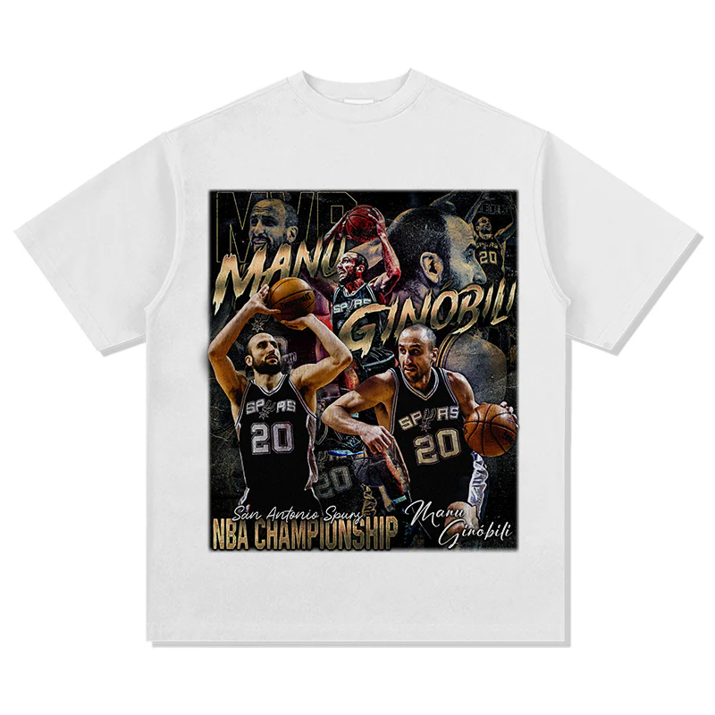 Manu Ginobili Tee NBA 2024 - Image 4
