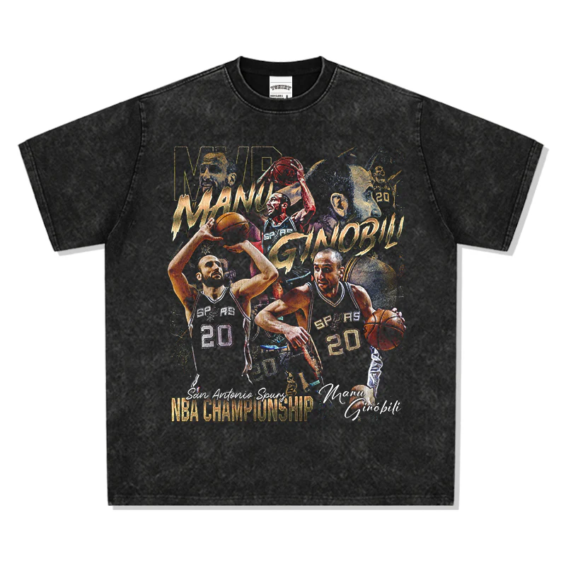 Manu Ginobili Tee NBA 2024 - Image 5