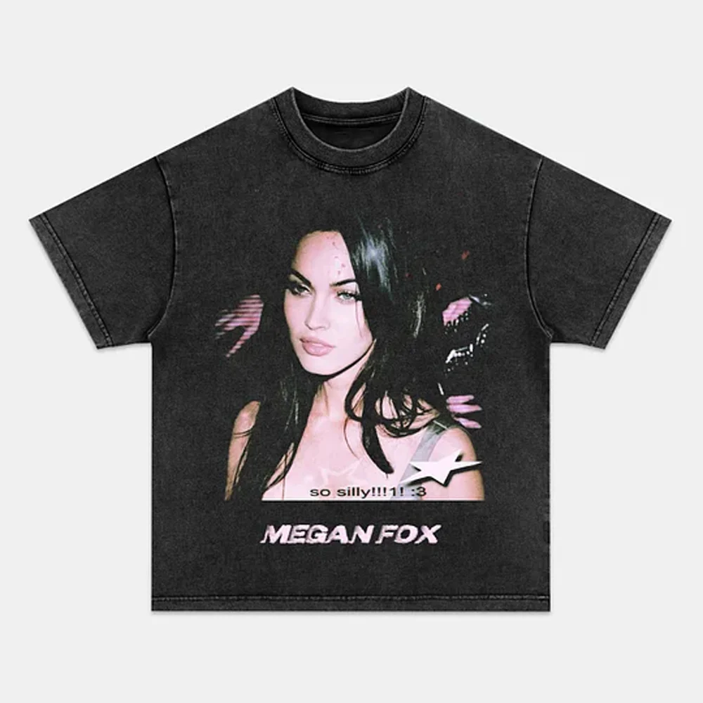 Megan Fox "So Silly" Graphic Tee  Fun Fashion - Image 2
