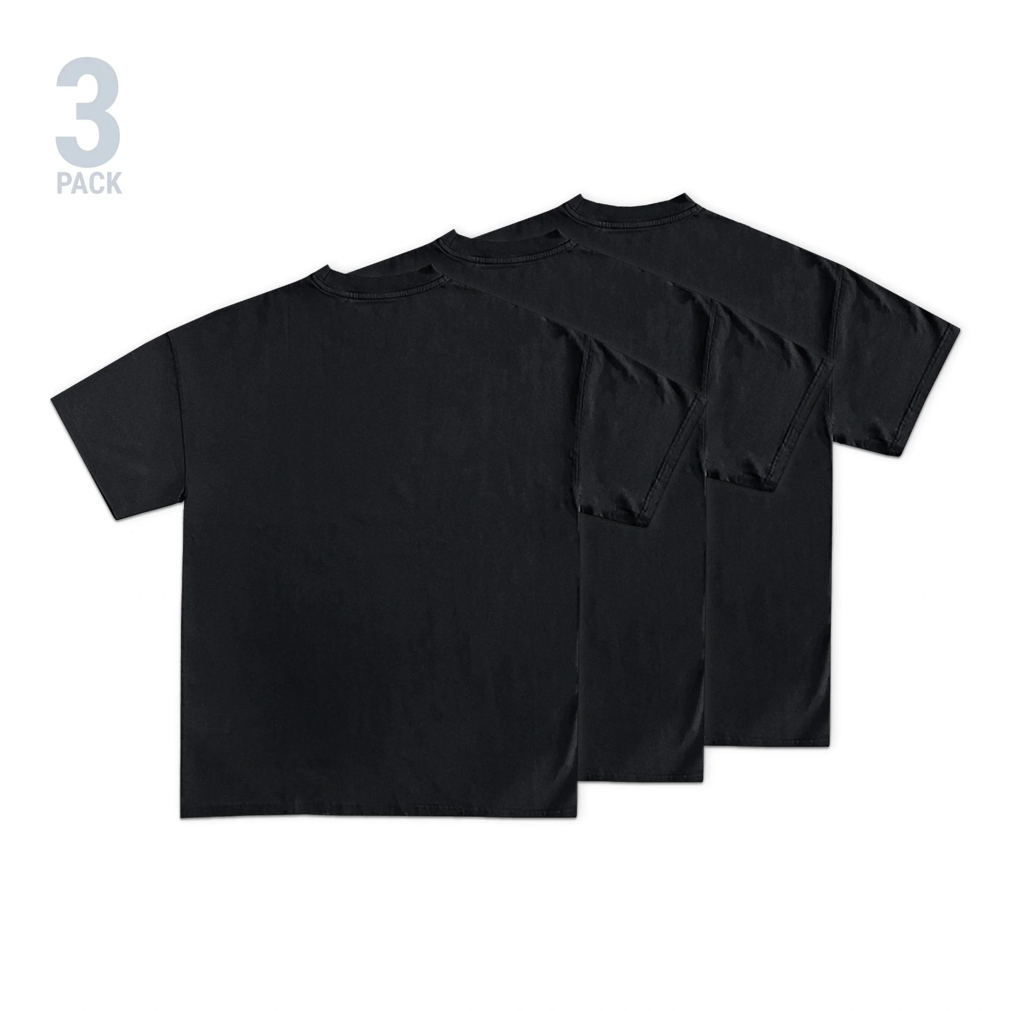 Men's 3-Pack Heavyweight Blank TEE - Image 2