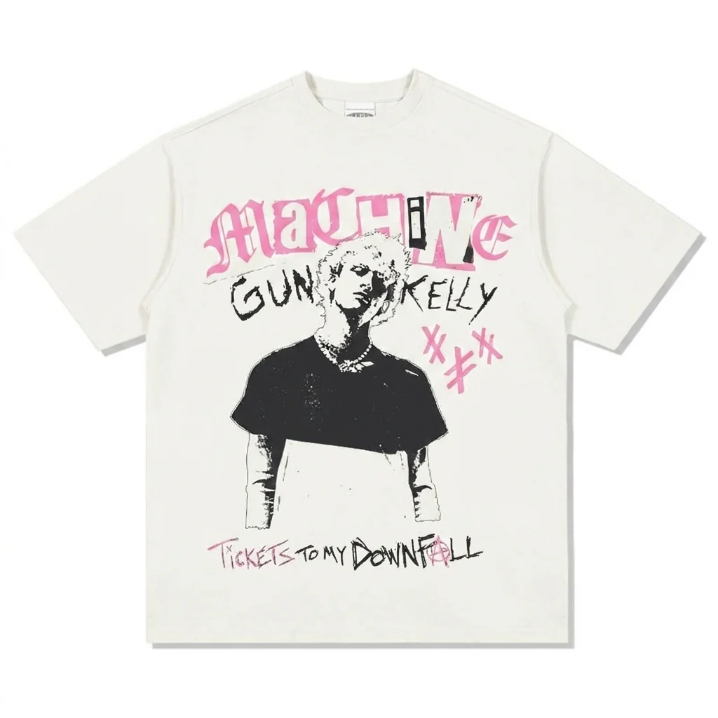 Machine Gun Kelly “MGK Tickets To My Downfall” TEE 2024 - Image 7