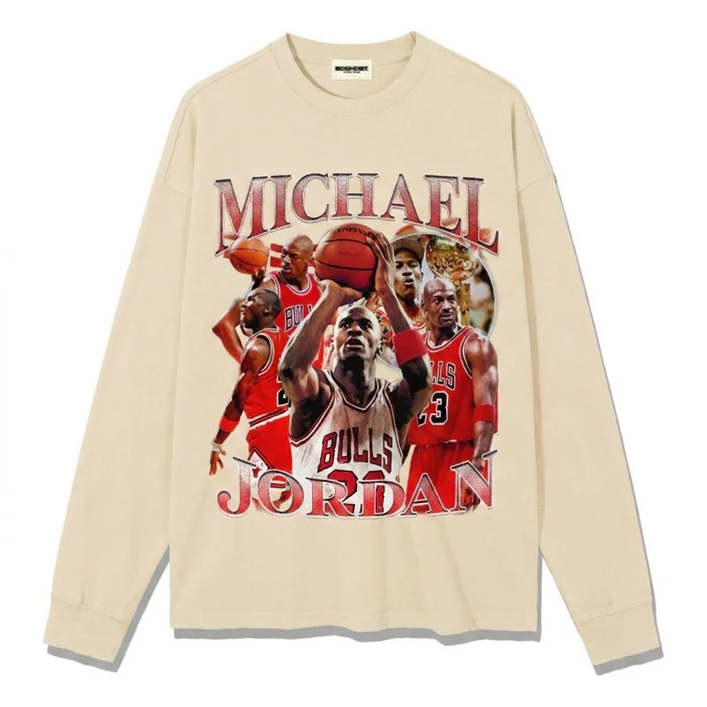 Michael Jordan Sweatshirt NBA 2024 - Image 3