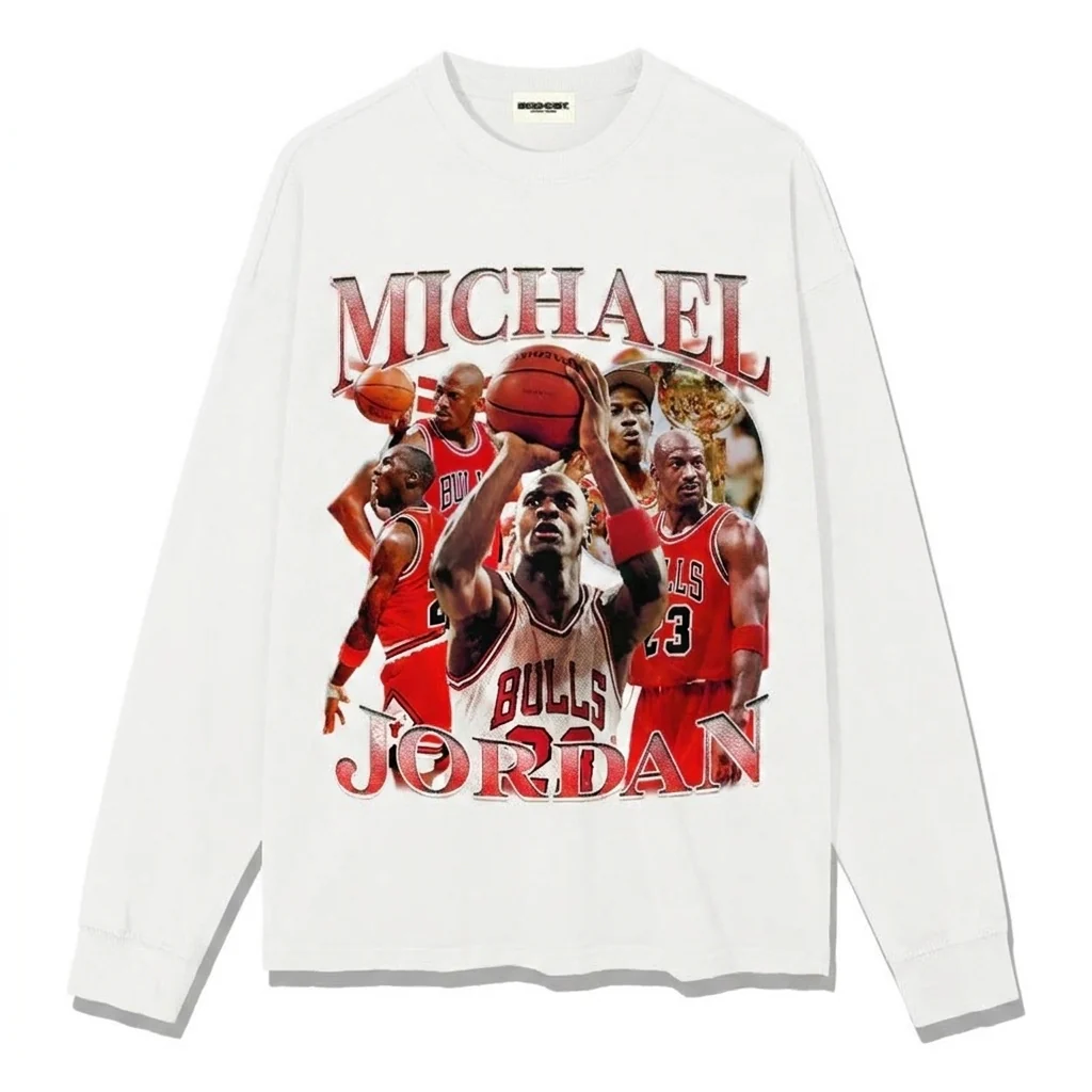 Michael Jordan Sweatshirt NBA 2024 - Image 4