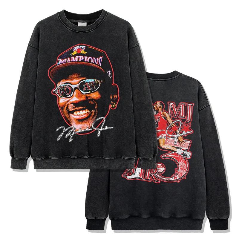 Michael Jordan Sweatshirt NBA 2024 - Image 3
