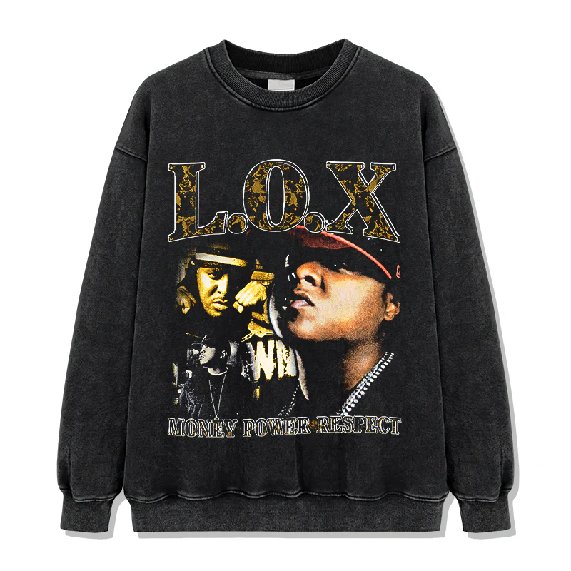 Money, Power & Respect By The Lox Sweatshirt - Image 2