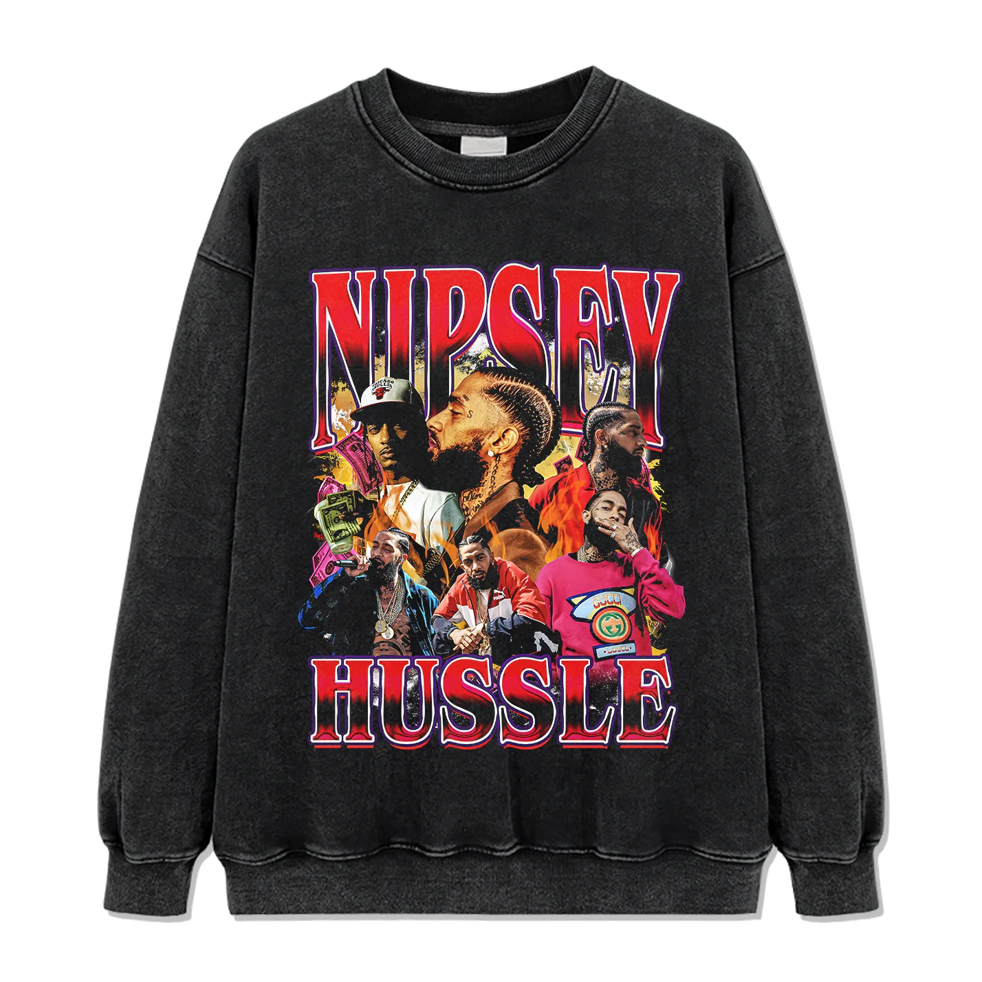 Nipsey Hussle Tee Sweatshirt - Image 2