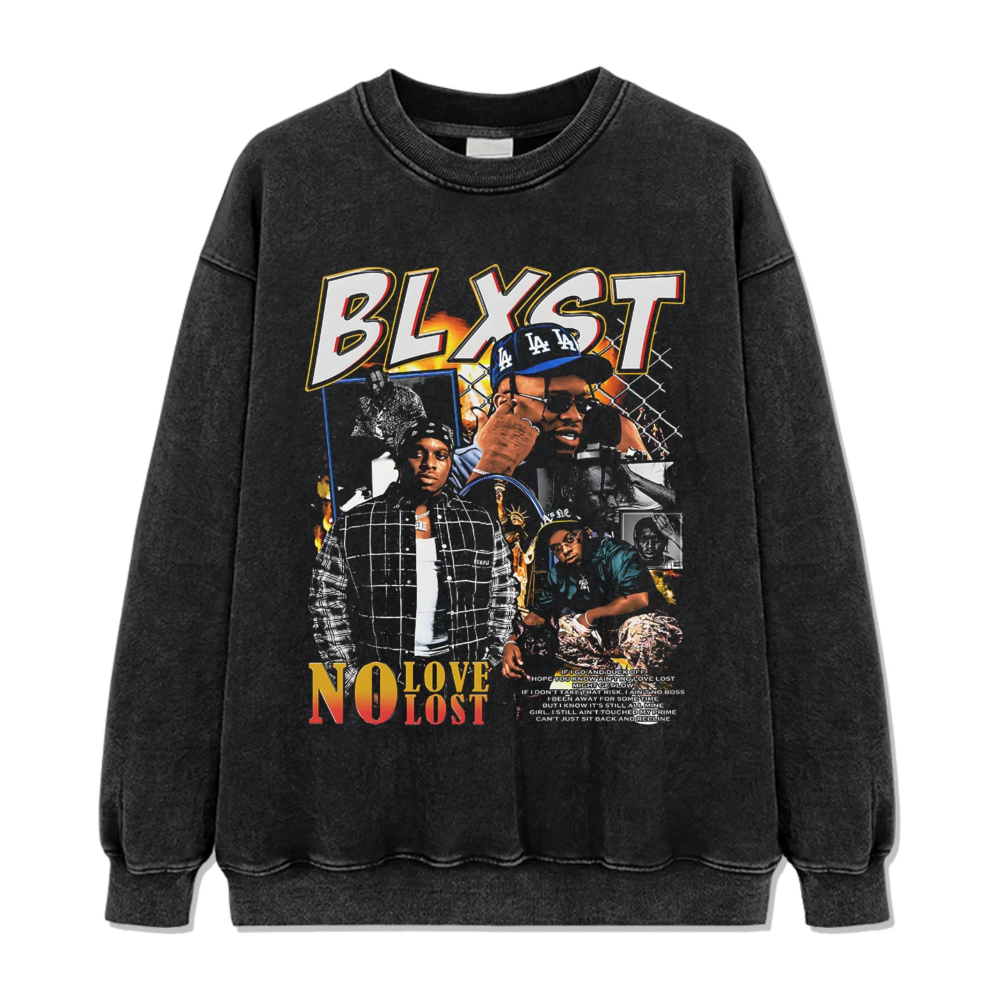 NO LOVE LOST By BLXST Sweatshirt - Image 2