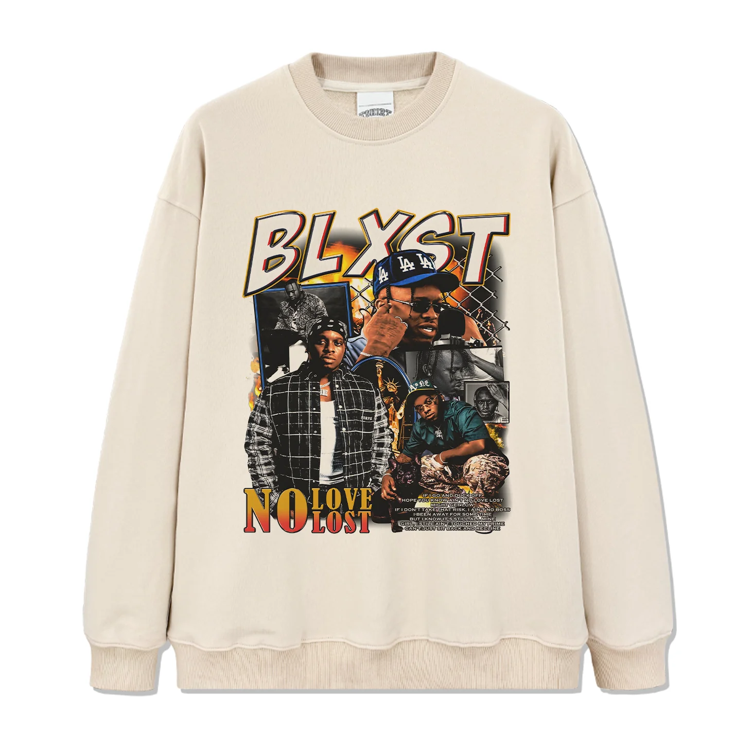 NO LOVE LOST By BLXST Sweatshirt - Image 4