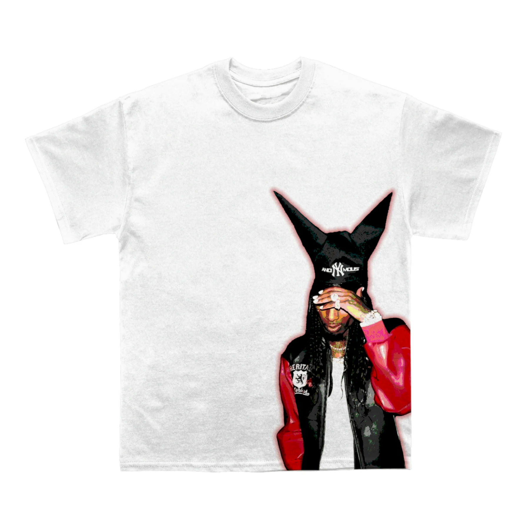Playboi Carti "Rather Lie" Back Design TEE - Image 4