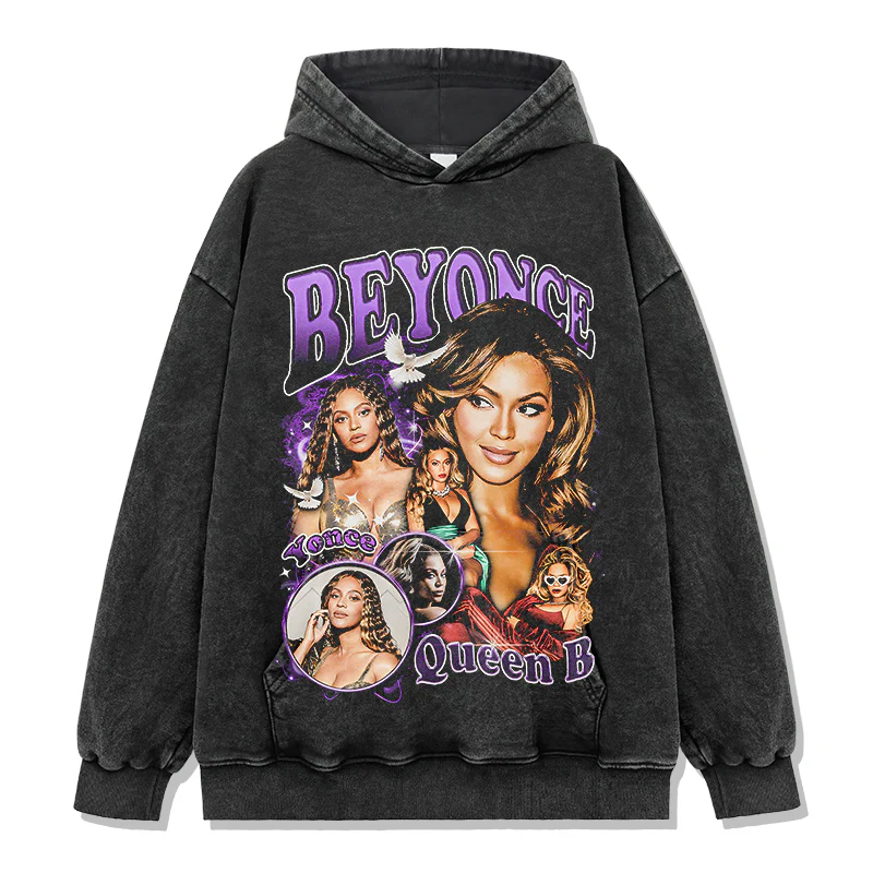 Queen B By Beyonce Hoodie - Image 2