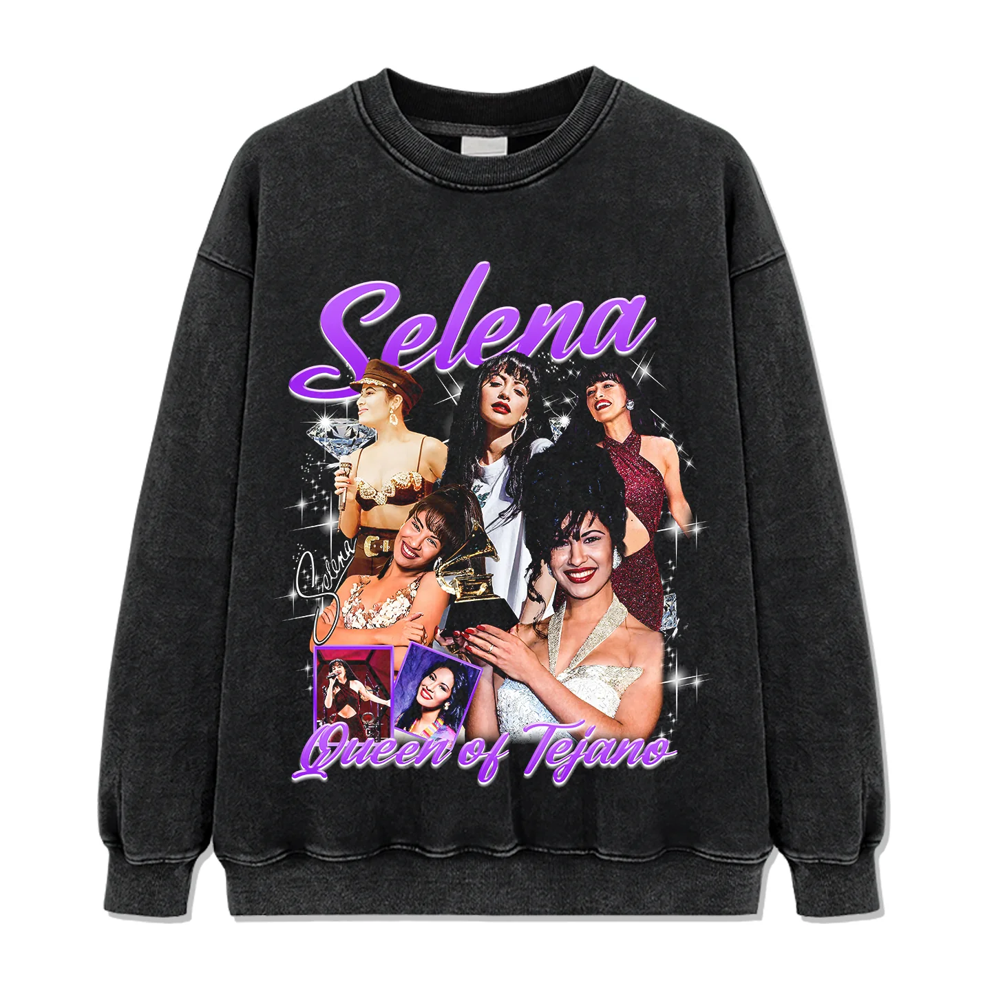 Queen Of Tejano By Selena Sweatshirt - Image 2