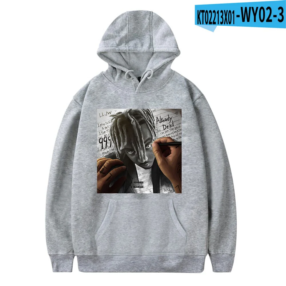 Rapper Juice WRLD Hoodies Hip Hop Streetwear Pullovers - Image 4