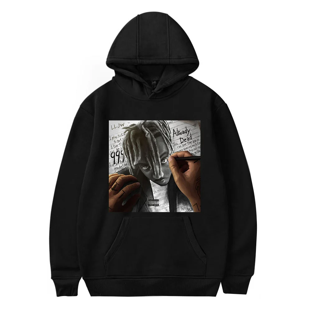 Rapper Juice WRLD Hoodies Hip Hop Streetwear Pullovers - Image 7