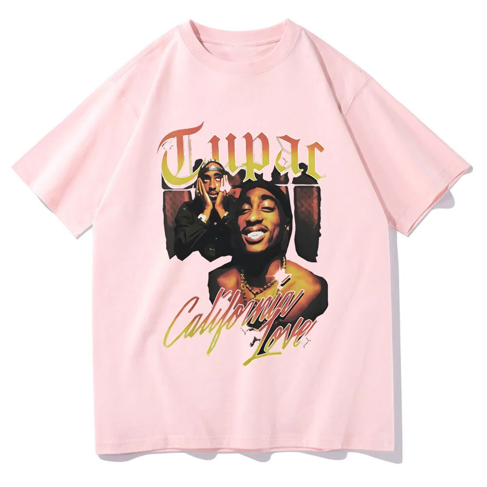 Rapper Tupac T Shirt Hip Hop Loose Oversized - Image 4