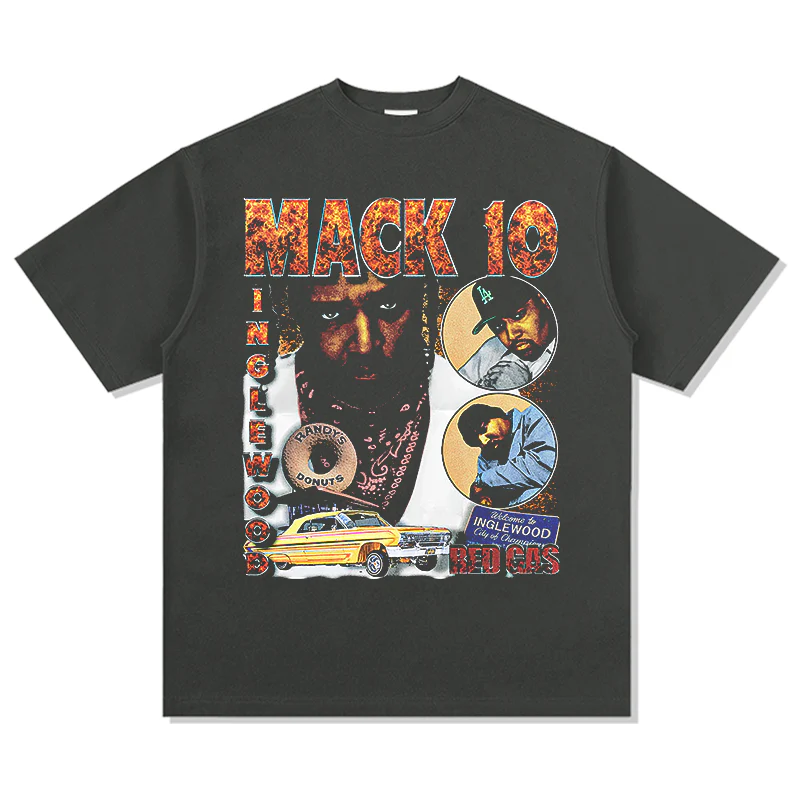 Red Gas By Mack 10 Tee - Image 2
