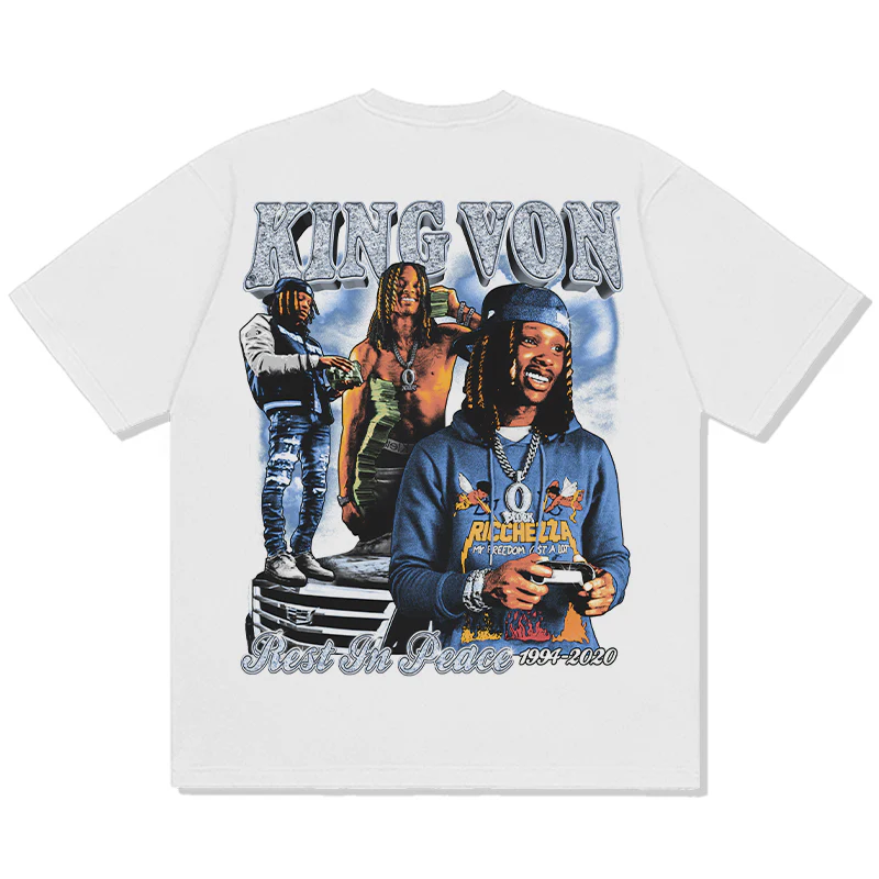 Rest In Peace By king Von Sweatshirt - Image 5