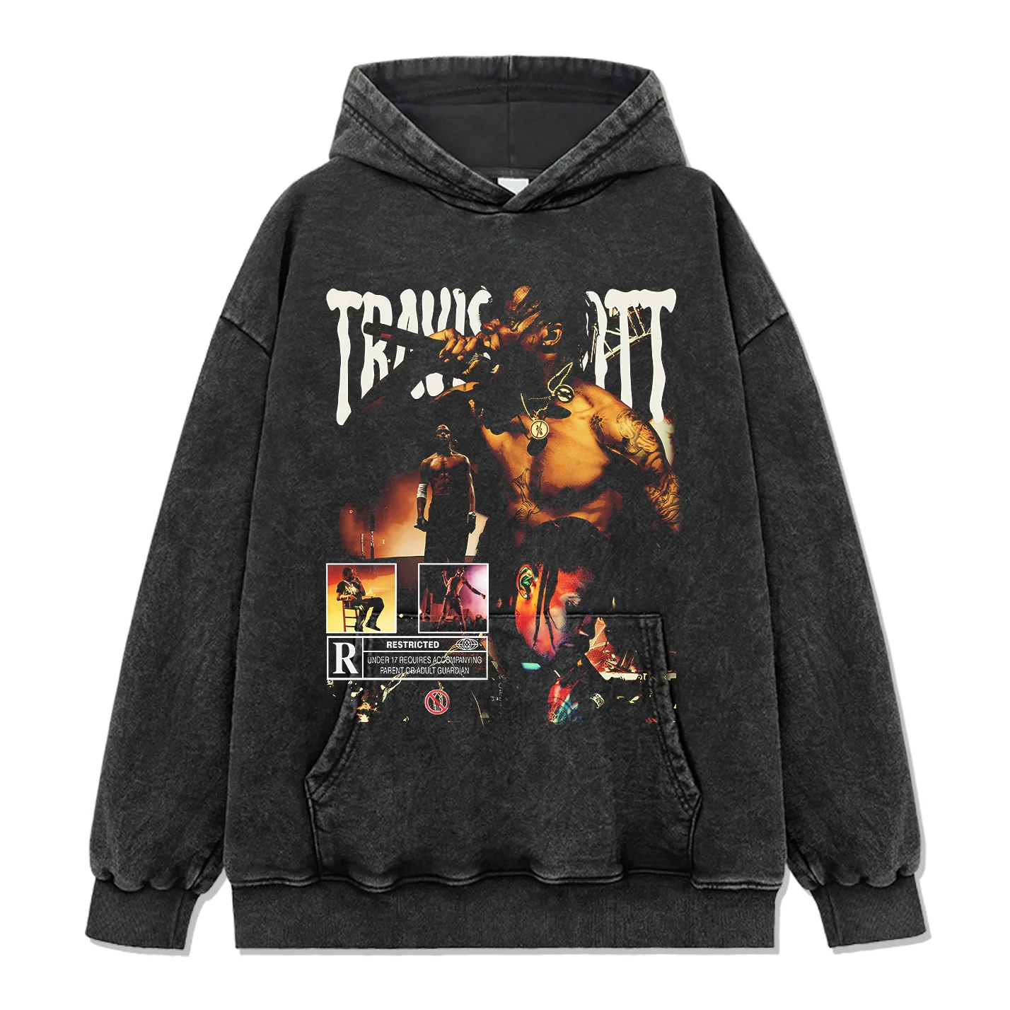 Resticted By Travis Hoodie - Image 2