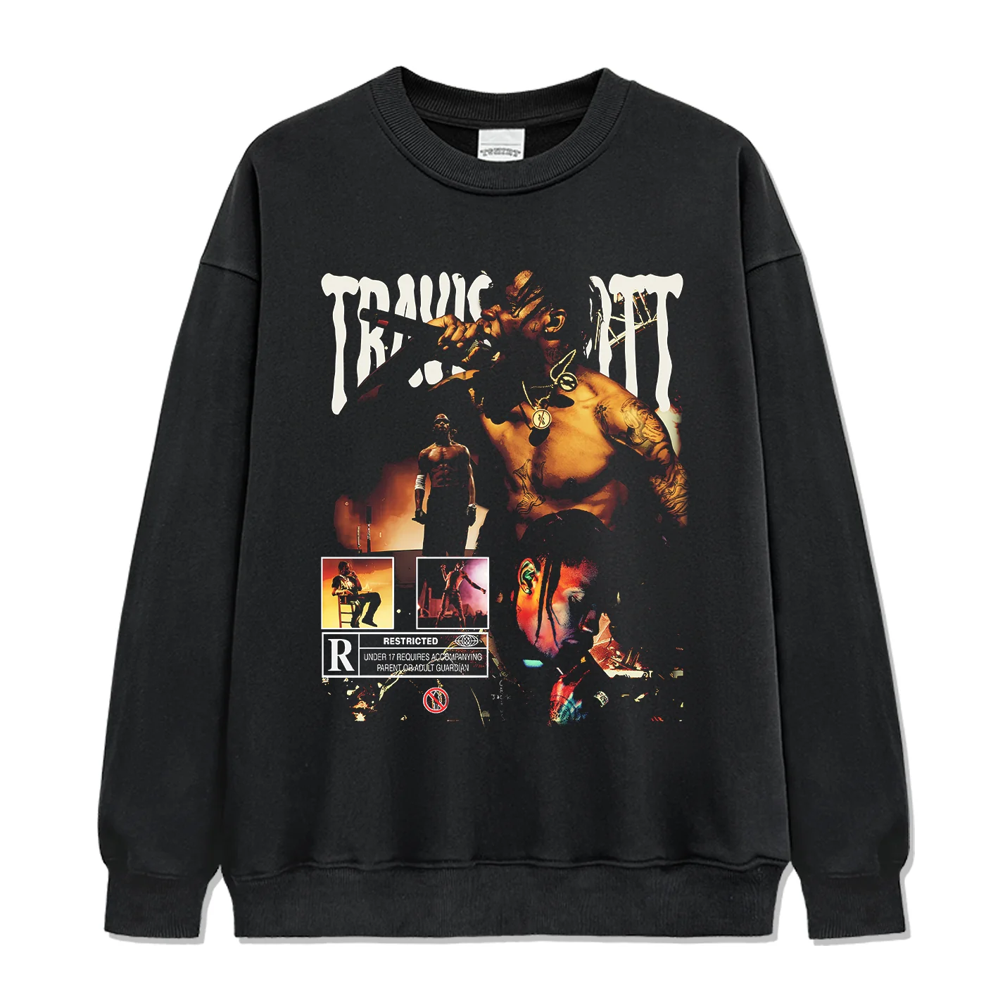 Resticted By Travis Sweatshirt