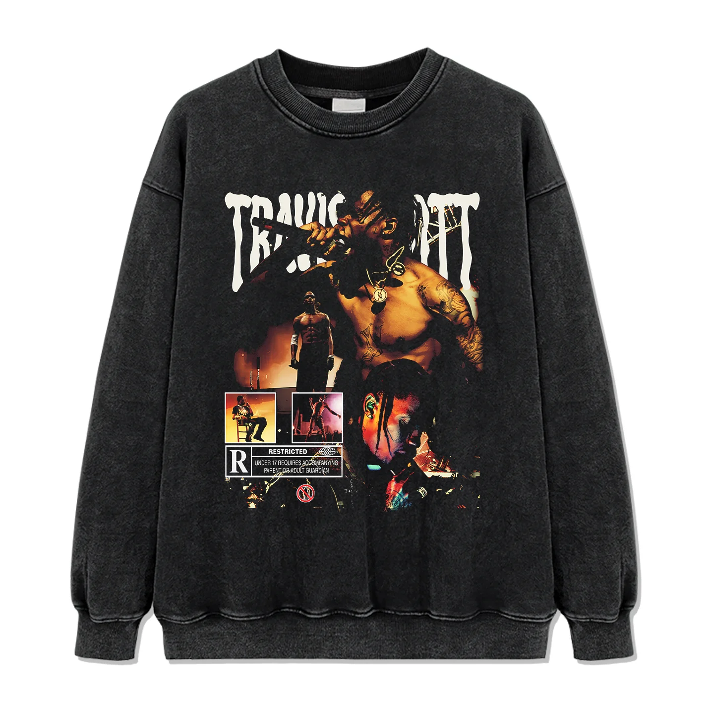 Resticted By Travis Sweatshirt - Image 2