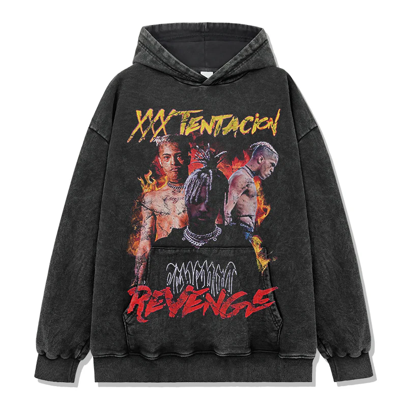 Revenge By XXXTentacion Hoodie - Image 2