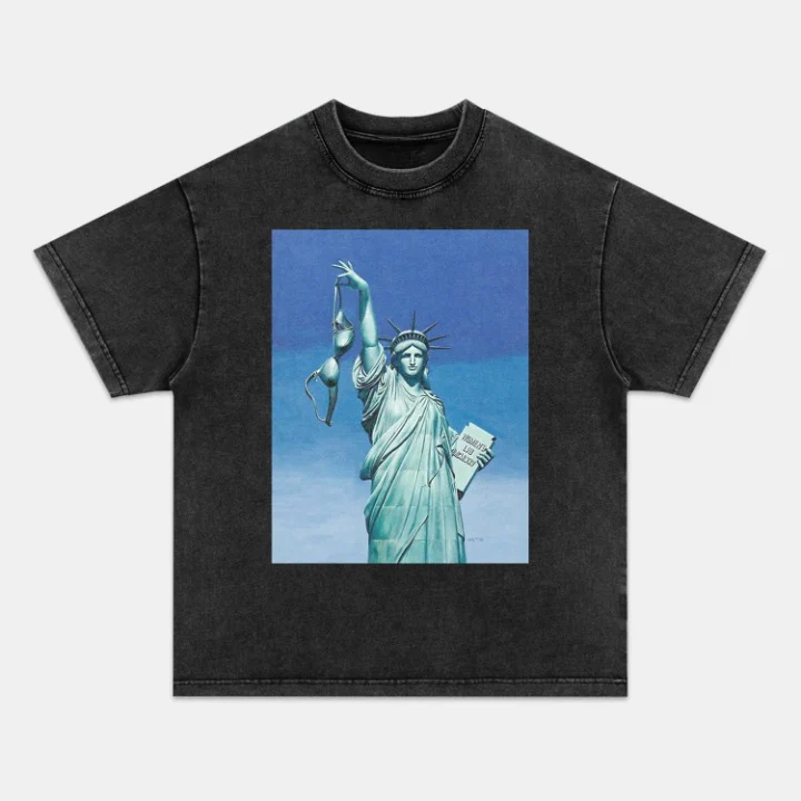 SEXY STATUE OF LIBERTY V2 TEE - Image 4