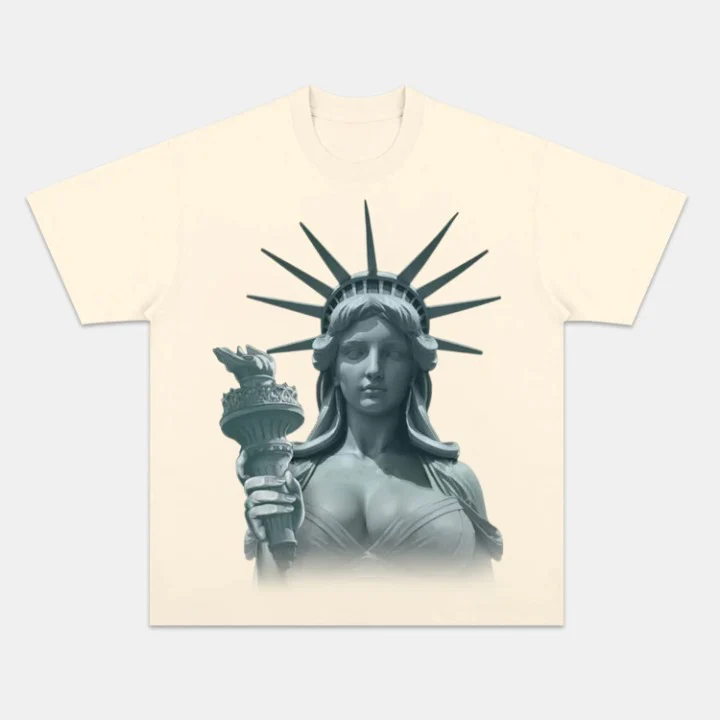SEXY STATUE OF LIBERTY V2 TEE (Copy) - Image 4