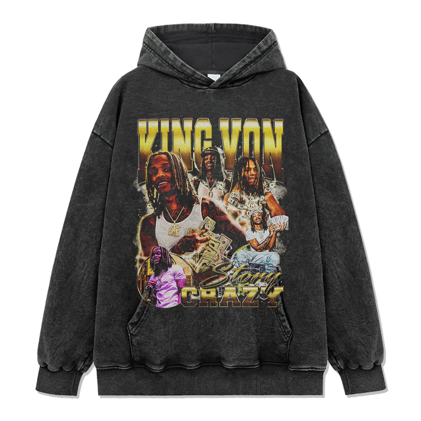 Story Crazy By Chris Brown Hoodie - Image 2