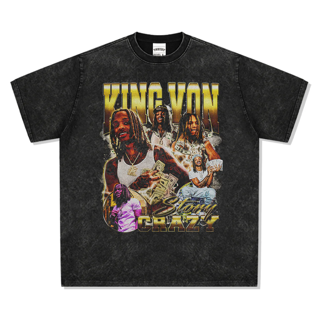 Story Crazy By Chris Brown Tee - Image 3