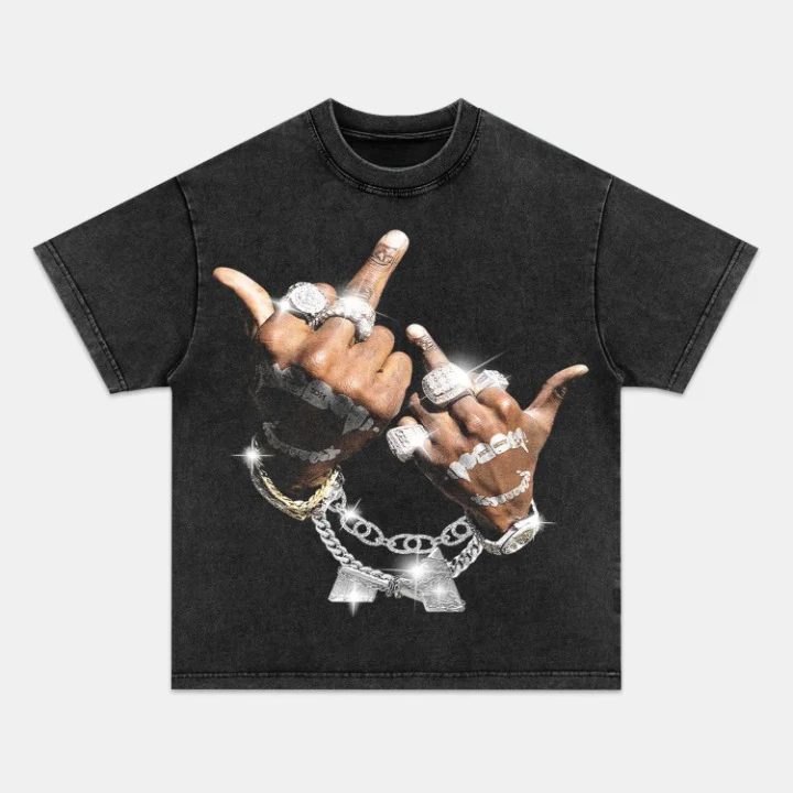 STREET & MIDDLE FINGER TEE - Image 2