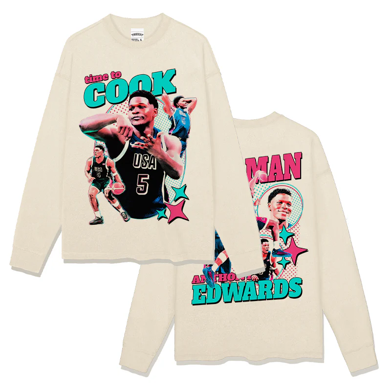 Anthony Edwards Sweatshirt NBA 2024 - Image 4