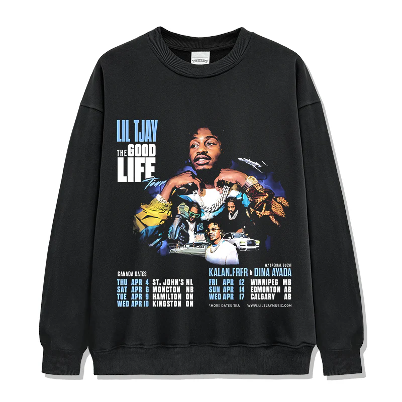 The Good Life By Lil Tjay Sweatshirt