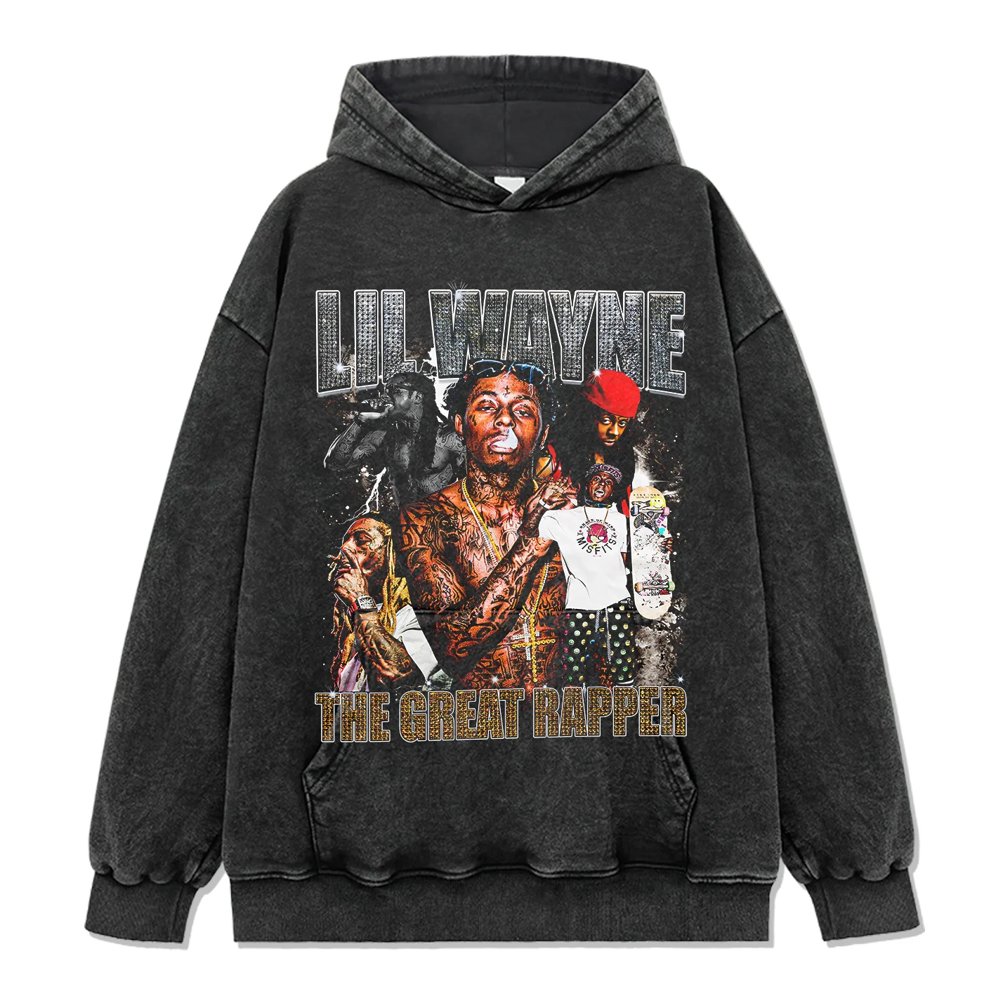The Great Rapper By Lil Wayne Hoodie - Image 2