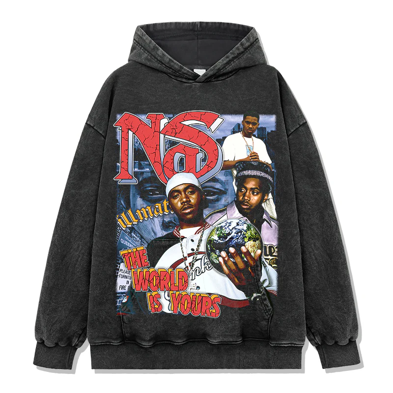 The World Is Yours By Nas Hoodie - Image 2