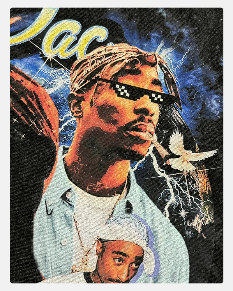 This Life By Tupac Shakur TEE - Image 9