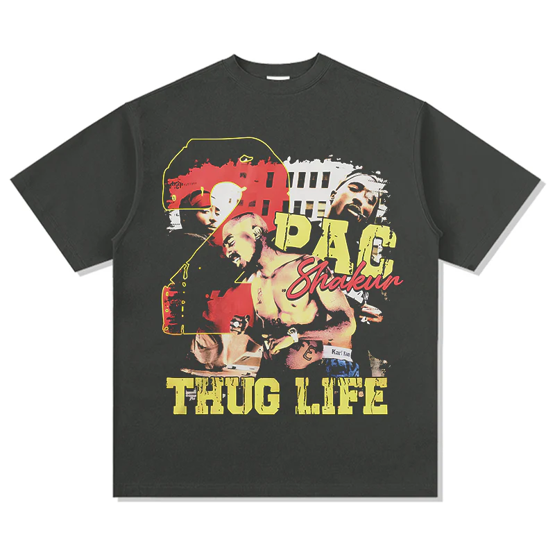 Thug Life By Tupac Shakur TEE - Image 2