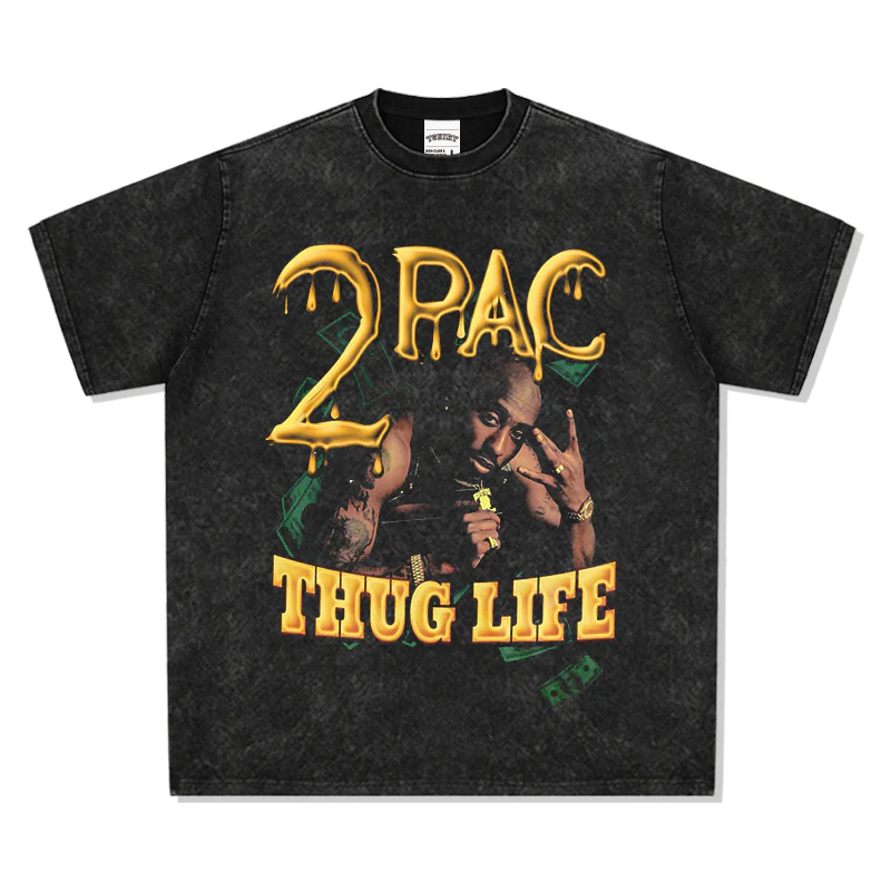 Thug Life By Tupac Shakur Tee - Image 2