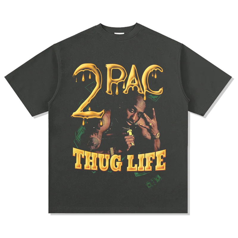 Thug Life By Tupac Shakur Tee - Image 3