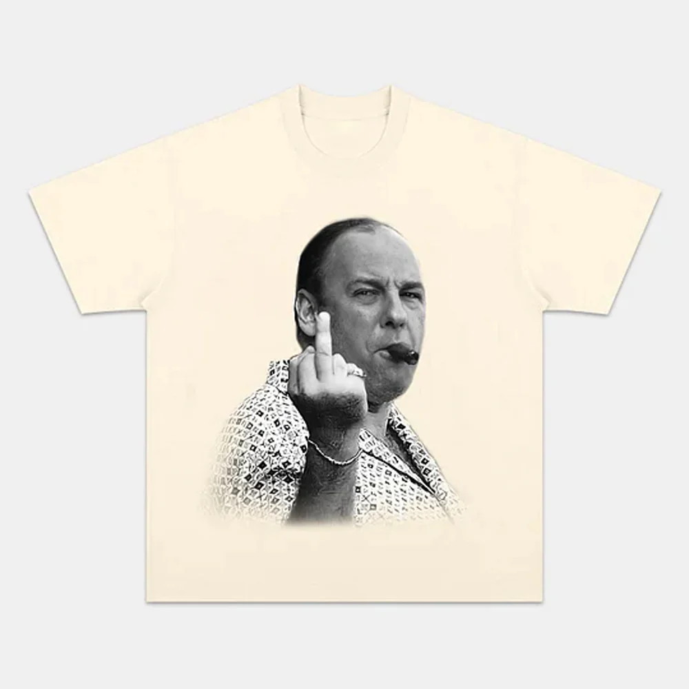 Tony Soprano Smoking Tee - Image 2