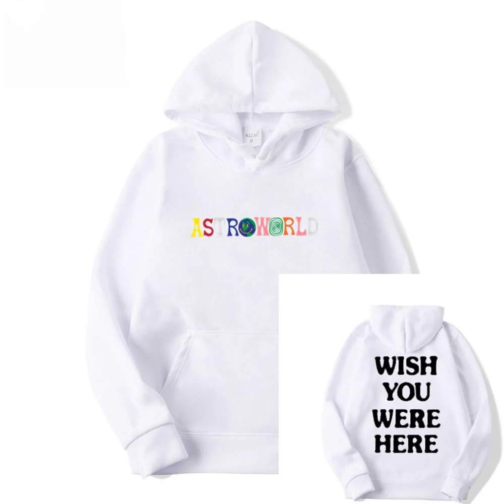 Travis Scott Astroworld Wish You Were Here Streetwear Hoodie - Image 4