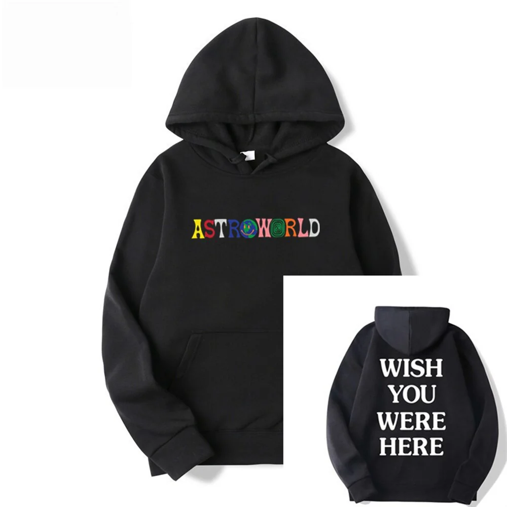 Travis Scott Astroworld Wish You Were Here Streetwear Hoodie - Image 7