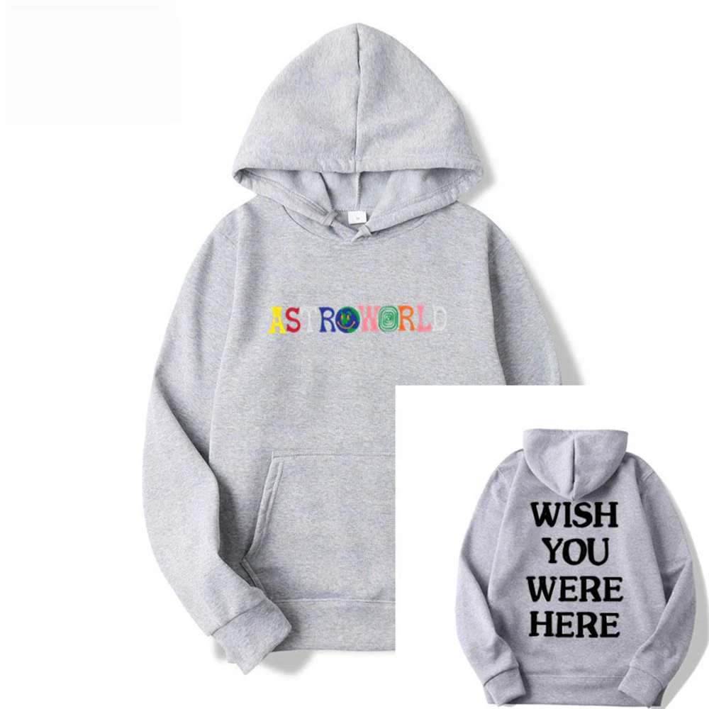 Travis Scott Astroworld Wish You Were Here Streetwear Hoodie - Image 9
